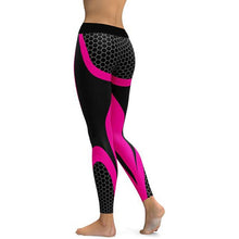 Load image into Gallery viewer, Hayoha Mesh Pattern Print Leggings