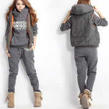 Load image into Gallery viewer, 3PCS Running Sets Womens Hoodies