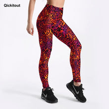 Load image into Gallery viewer, Casual Style Fashion New High Waist Polyester Geometric Pattern Printing Leggings