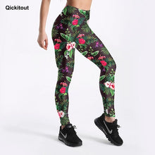 Load image into Gallery viewer, Casual Style Fashion New High Waist Polyester Geometric Pattern Printing Leggings