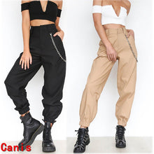 Load image into Gallery viewer, Safari Style Loose Clothes Long Sports Fashion Pants