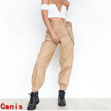 Load image into Gallery viewer, Safari Style Loose Clothes Long Sports Fashion Pants