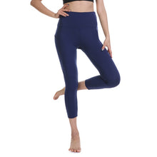 Load image into Gallery viewer, 2019 high waist sports elastic fitness leggings